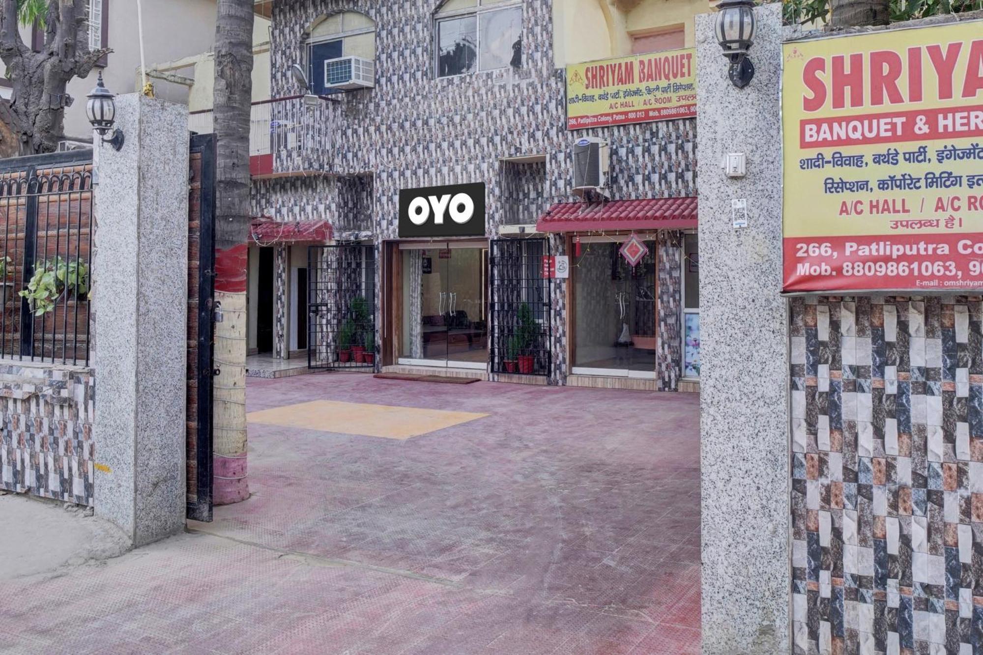 Super Hotel O Om Shriyam Banquet And Heritage Патна Екстериор снимка